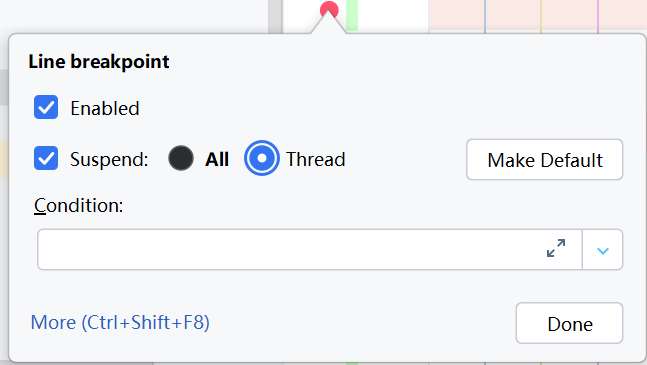 IDEAThread断点模式
