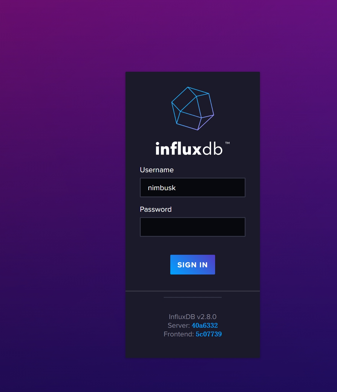 infuxdb