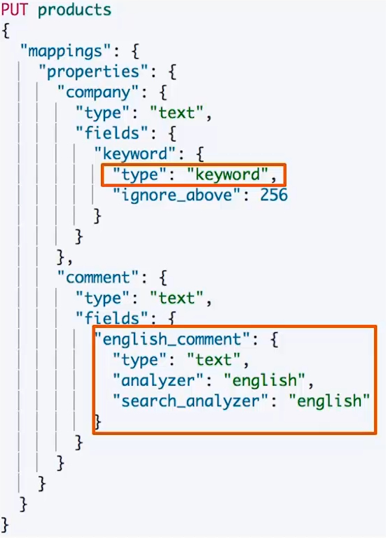多字段Mapping示例