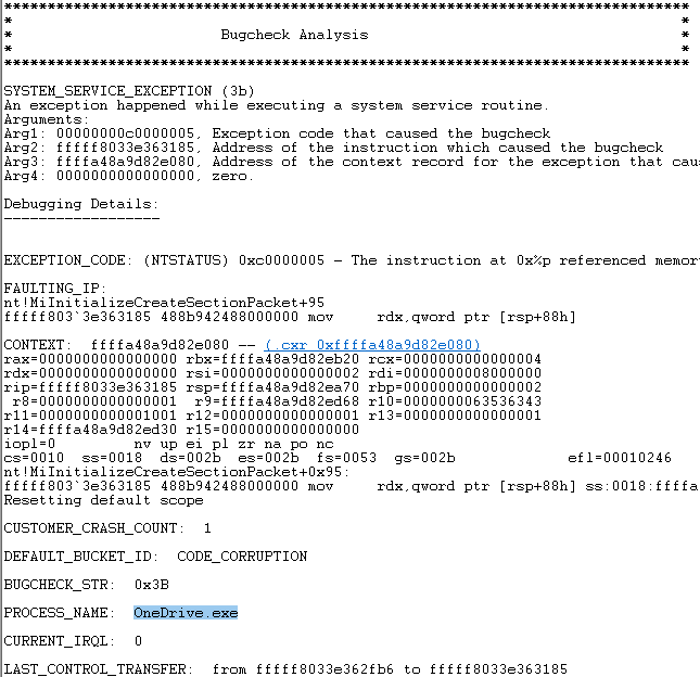 SystemServiceException