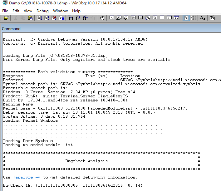 开始下载symbols文件