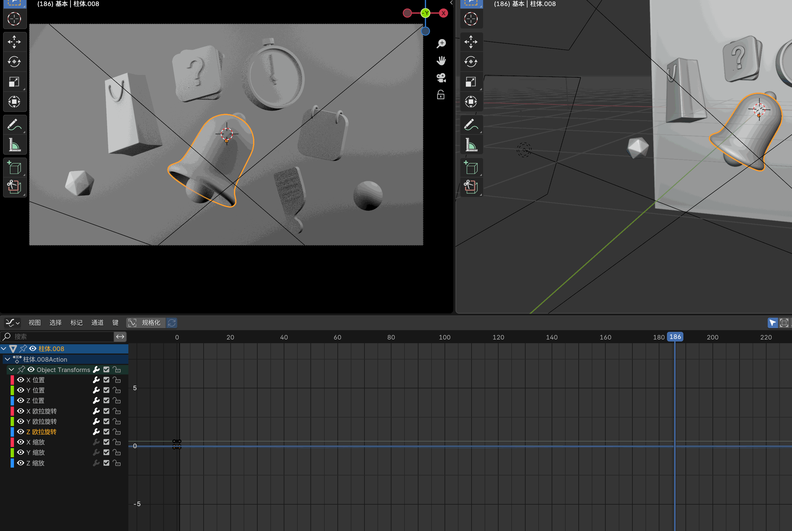 铃铛动画效果预览