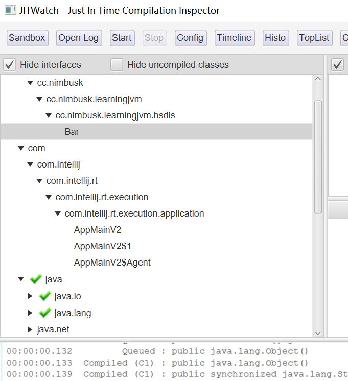 JITWatch运行界面