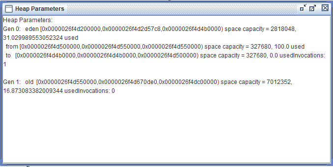 Serial收集器的堆布局