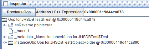 方法区实例内存地址